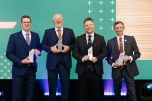 NHBC Pride in the Job Awards 2025_Scotland_L-R Duncan Moon, David McClure, Gavin McCann, Alan Wharton